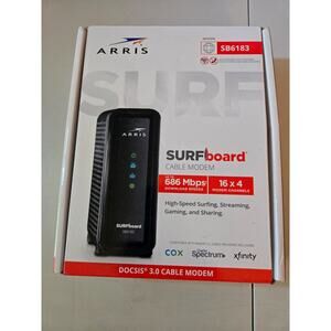 Arris Surfboard SB6183 Docsis 3.0 Cable Modem Open Box‎